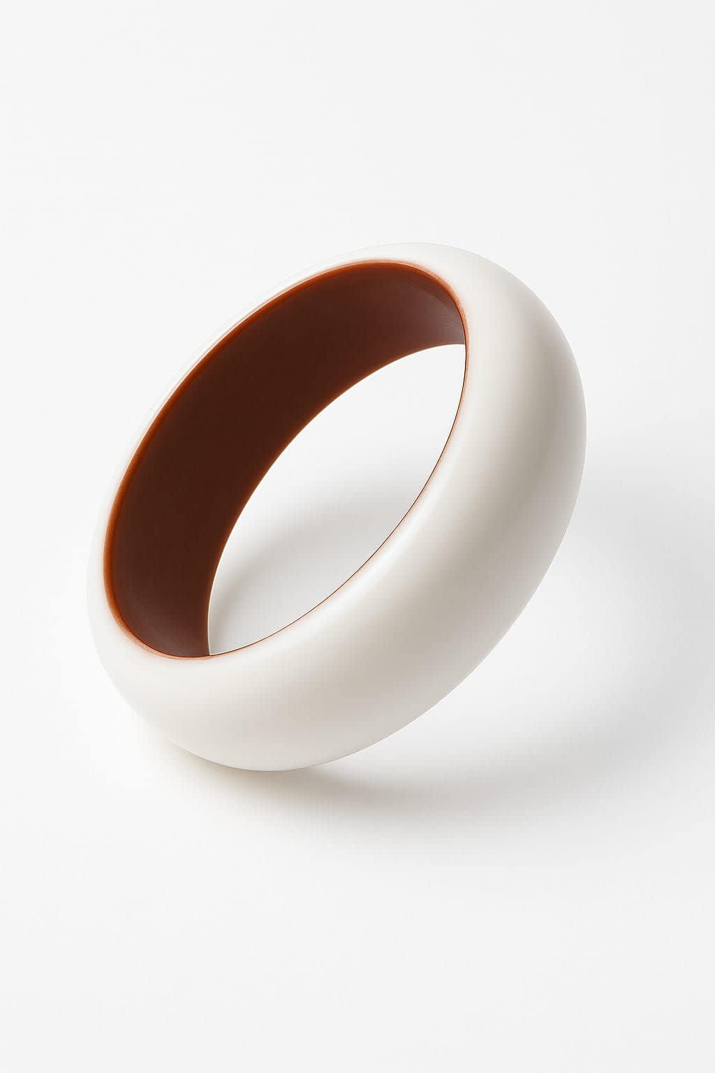 ATIBELLE Set Of 4 Matt Glossy Resin Bangles