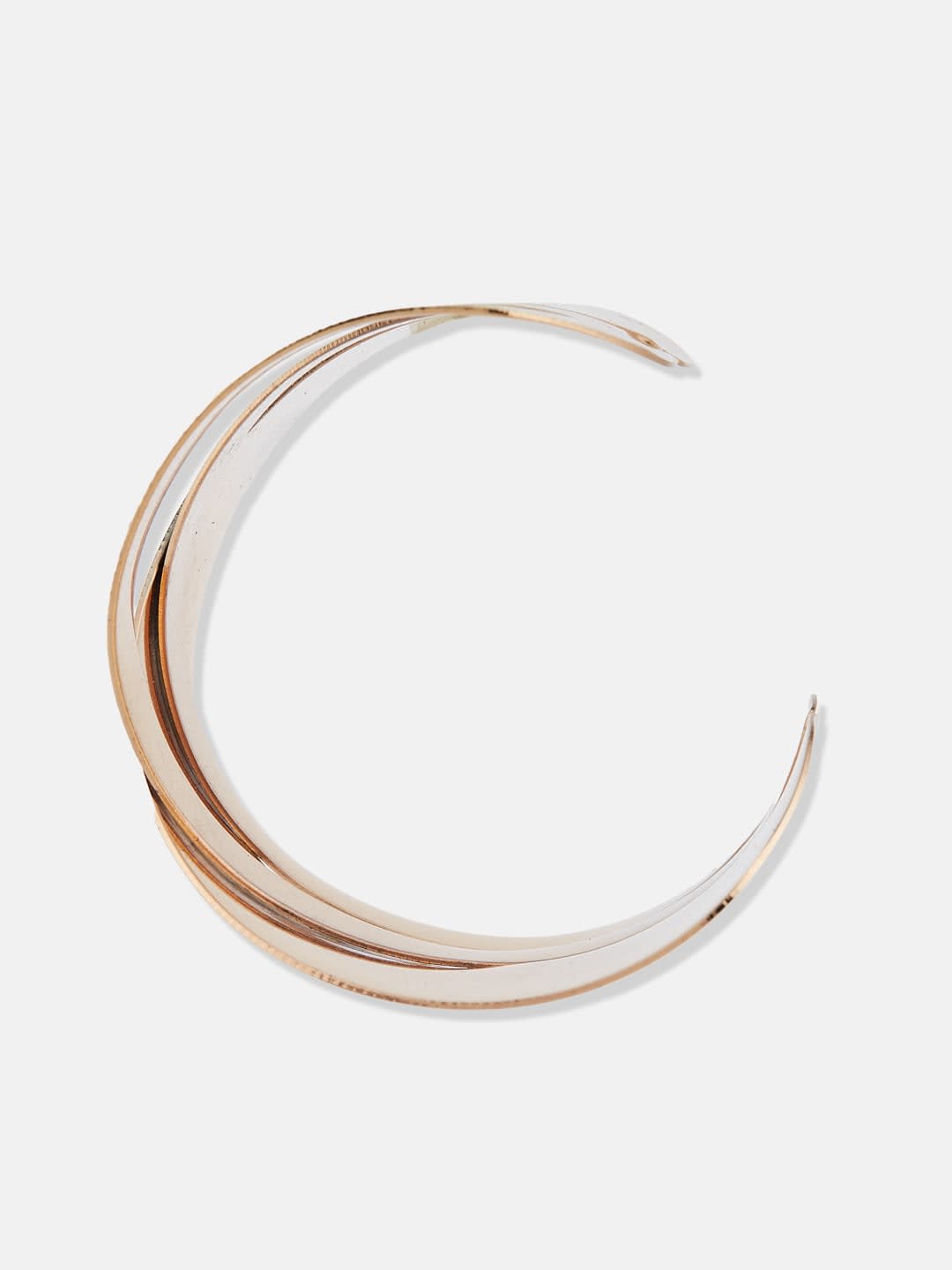 ATIBELLE Women Rose Gold-Plated Cuff Bracelet