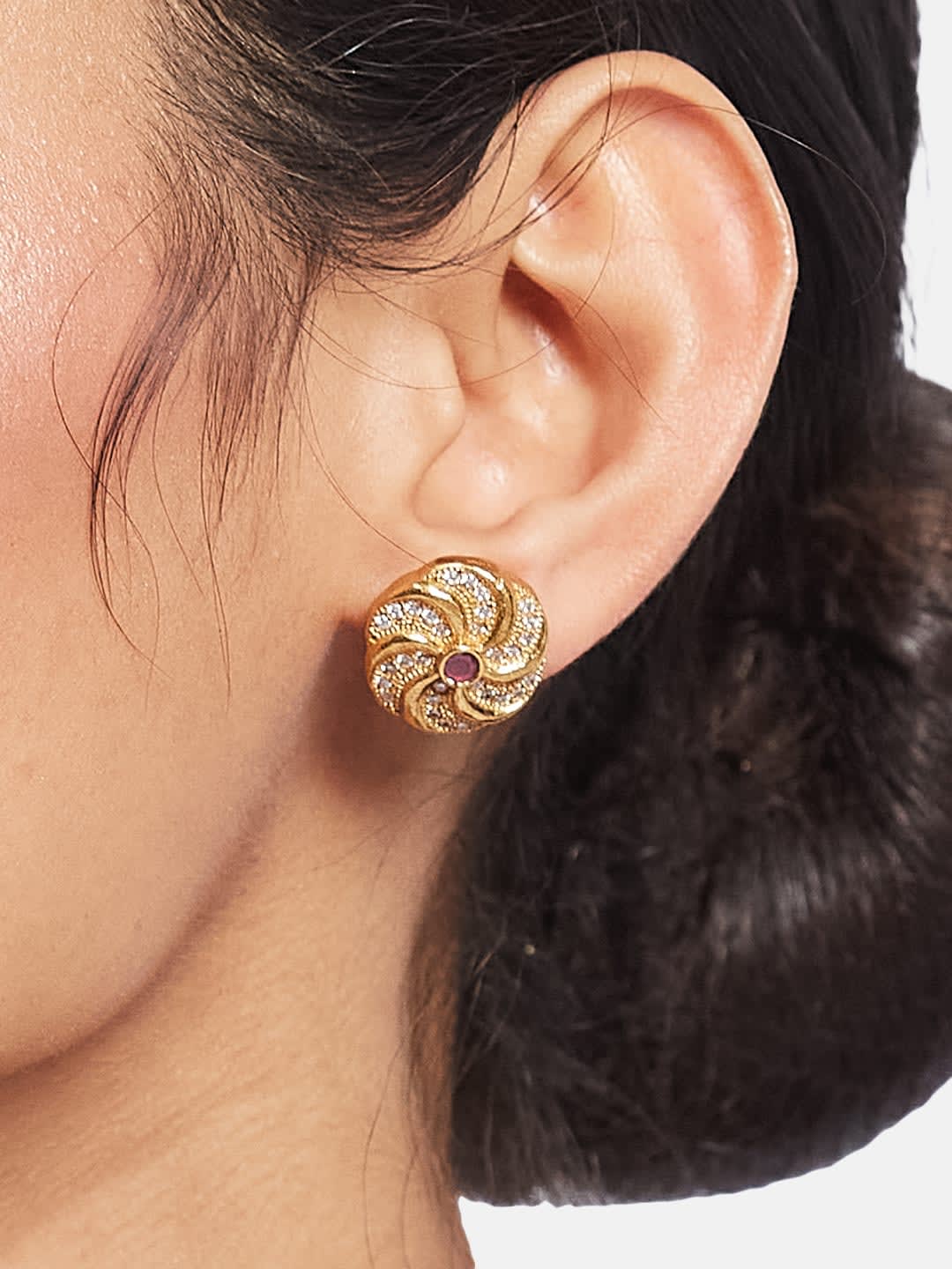 ATIBELLE Contemporary Studs Earrings