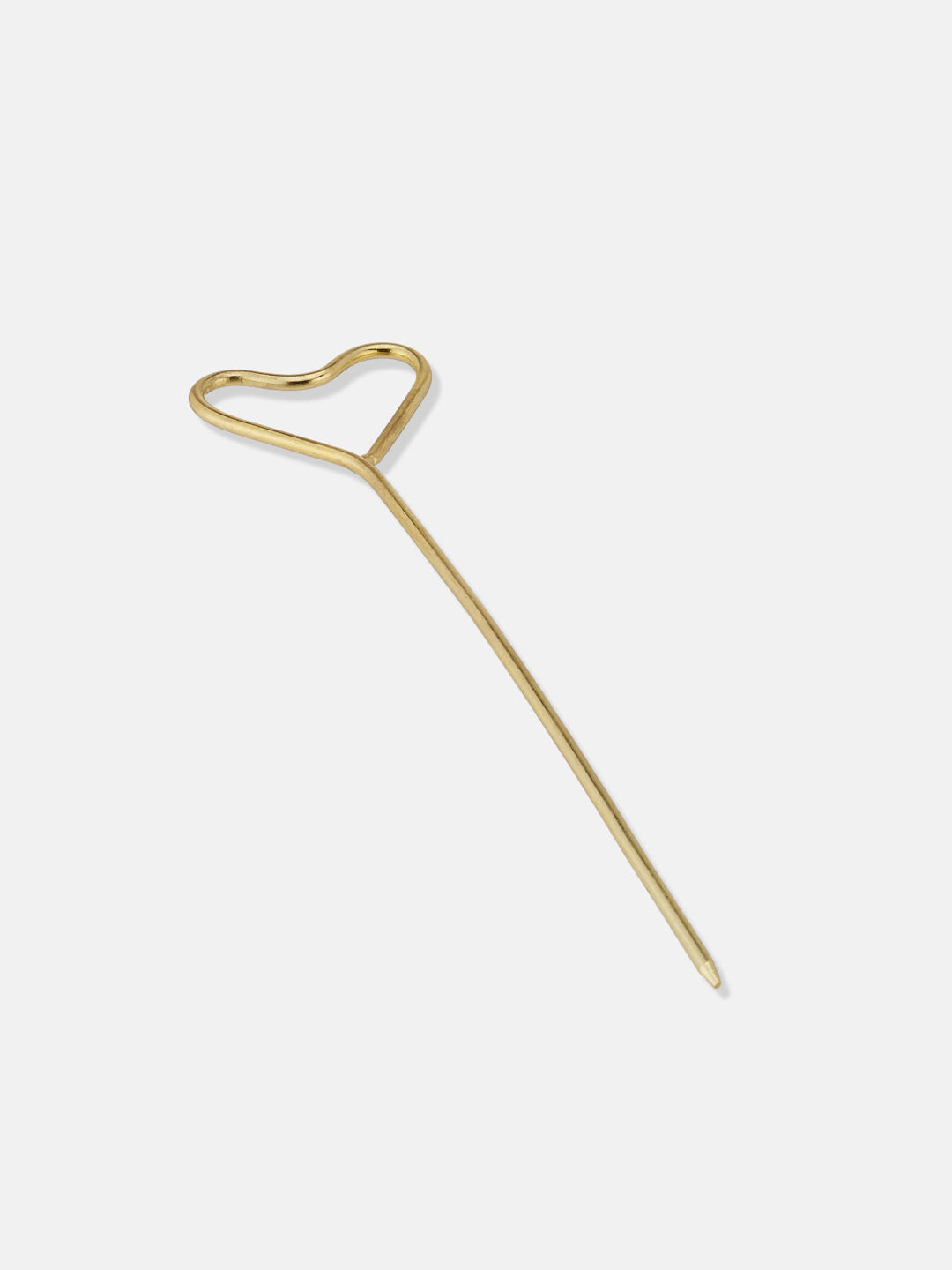 ATIBELLE Women Silver-Plated Floral Textured Brass Hairstick