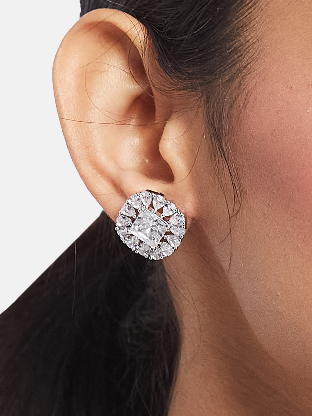 ATIBELLE Contemporary Studs Earrings