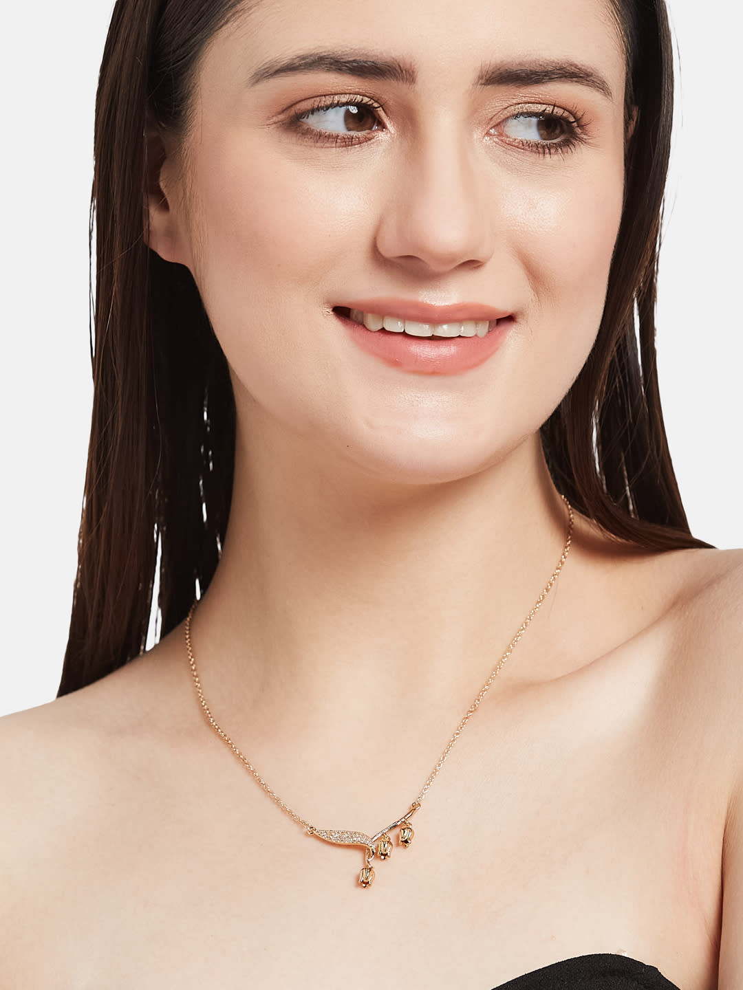 ATIBELLE Brass Gold-Plated Chain