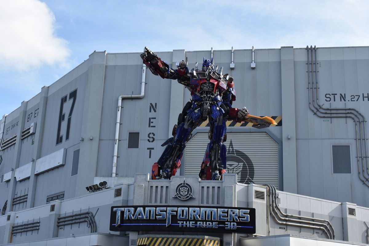 Universal Studios Transformers ride.JPG