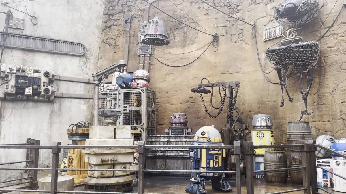 Disney Hollywood Studios Star Wars Galaxys Edge droids 2.webp
