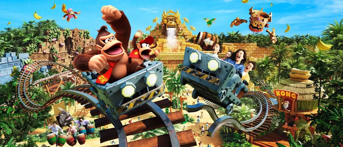 New Details UNVEILED for the Donkey Kong Coaster