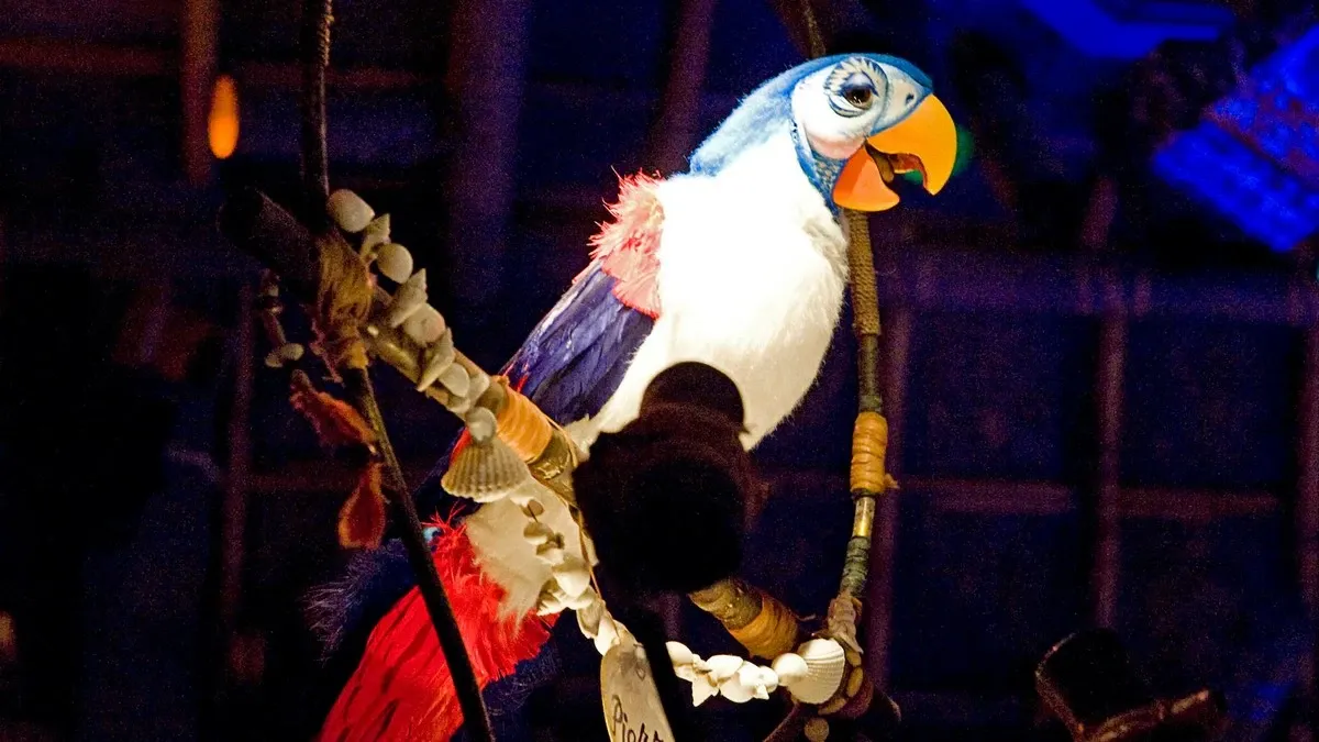 Magic Kingdom Enchanted Tiki Room bird.webp