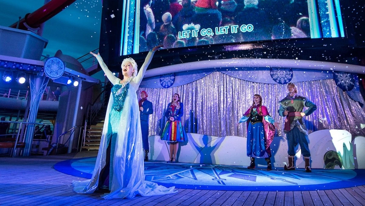 Disney Cruise Line Frozen Deck Party.webp