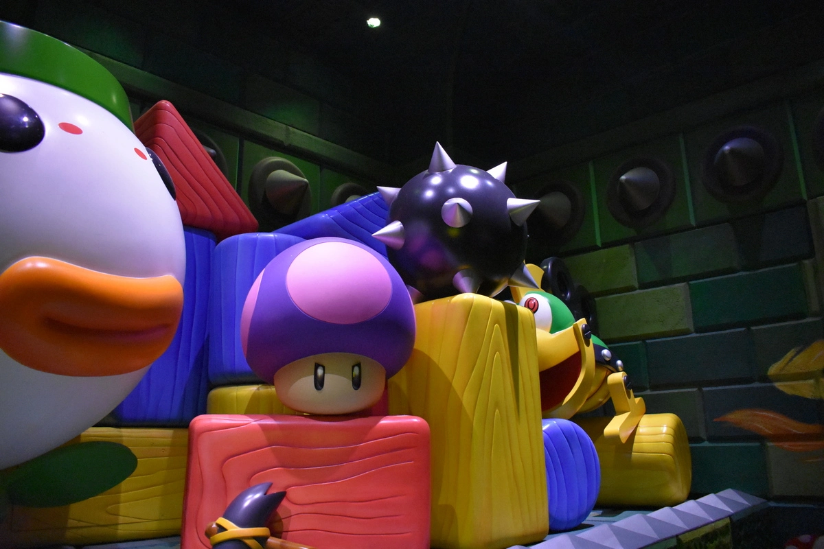 Super Nintendo World bowsers challenge queue.webp
