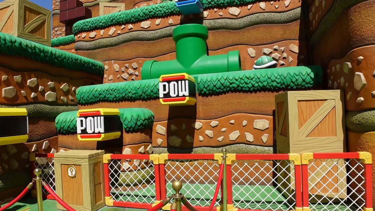 Super Nintendo World minigame shell.webp