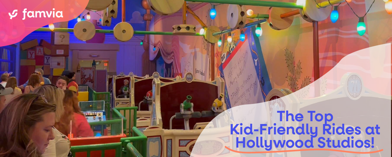 The Top Kid-Friendly Rides at Hollywood Studios!