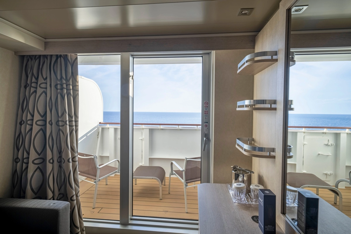 MSC Cruise Line Balcony cabin.webp