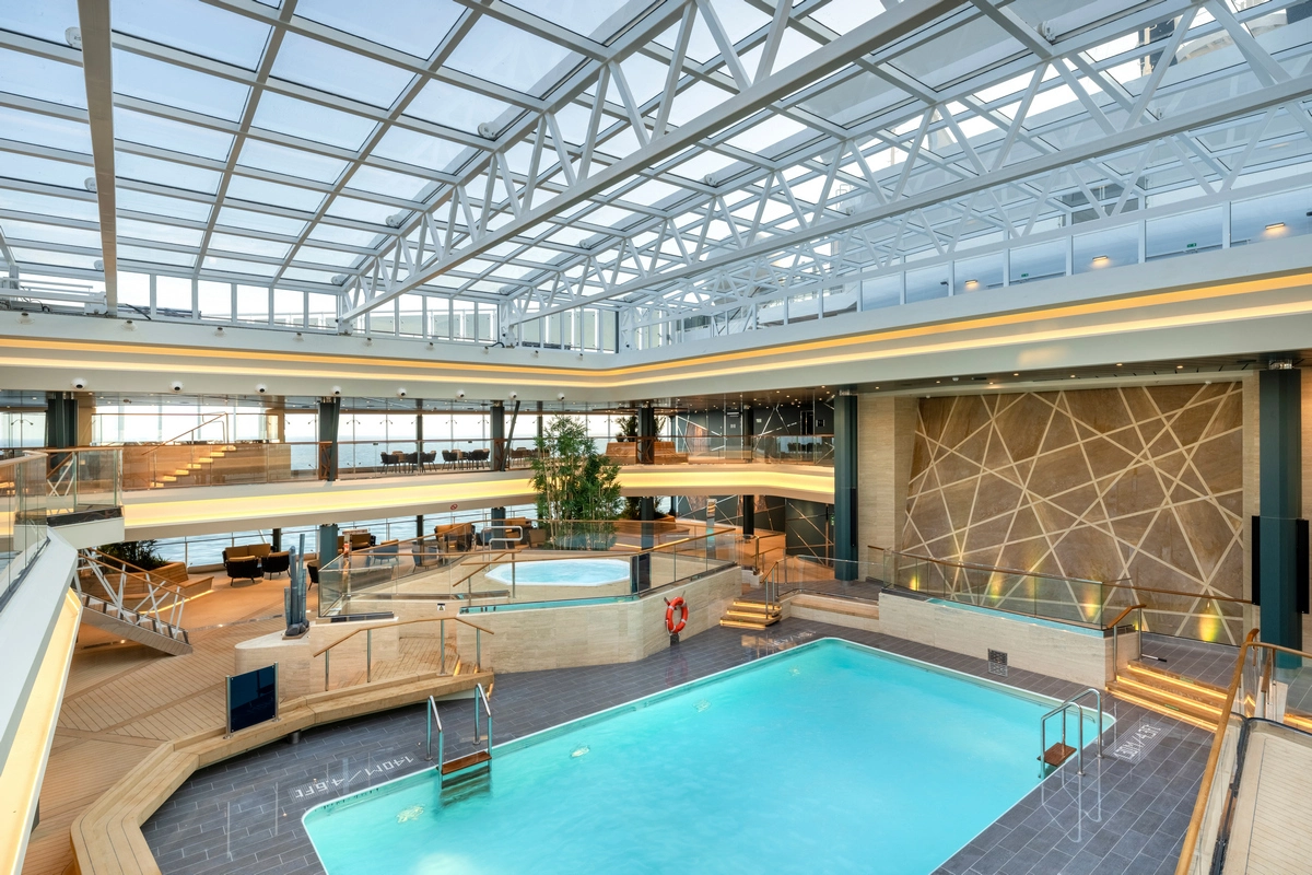 MSC Cruise Line bamboo pool.webp