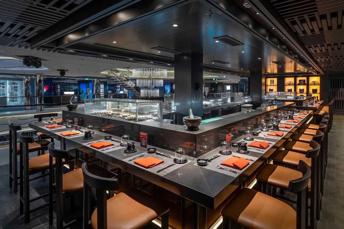 MSC Cruise Line Kaito sushi restaurant.webp