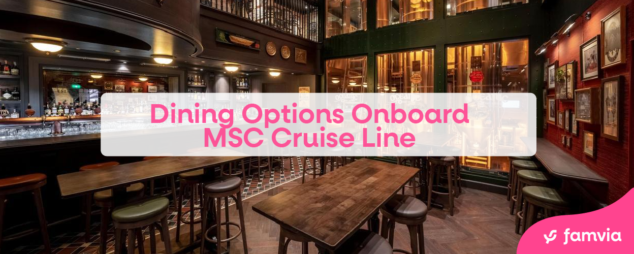Dining Options Onboard MSC Cruise Line
