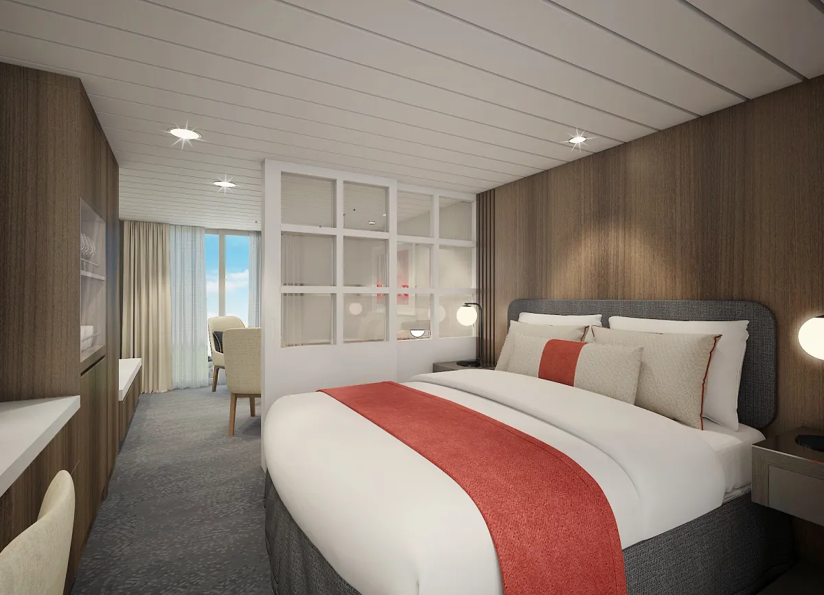Celebrity Cruises Infinity suite room.webp