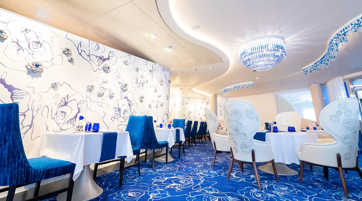 Celebrity Cruises Blu restaurant.webp