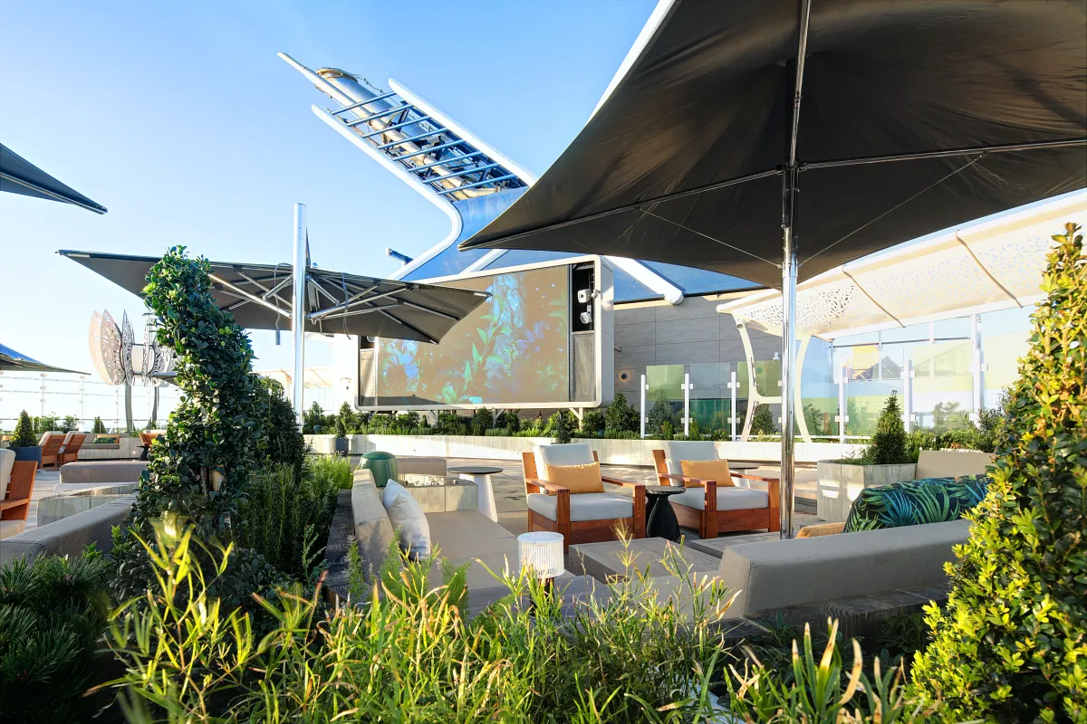 Celebrity Cruises rooftop garden 3.webp