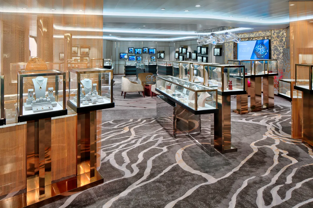 Celebrity Cruises store shopping.webp