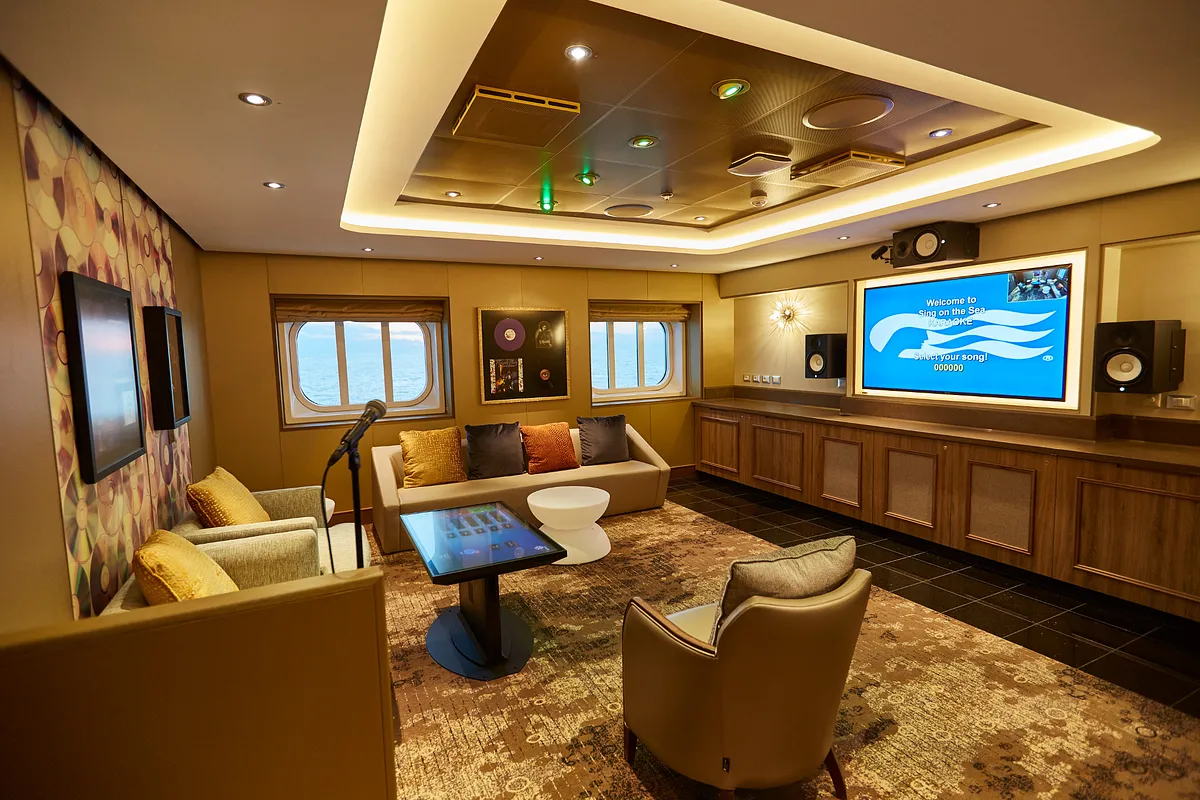 Princess Cruises karaoke room.webp
