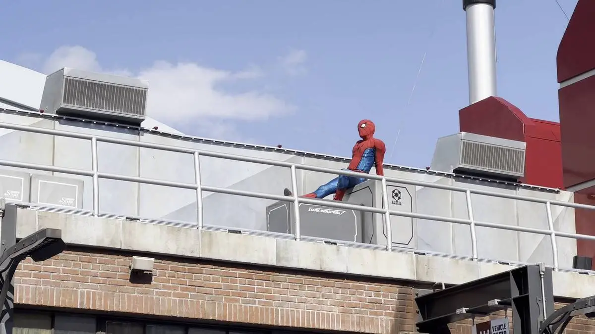 Disney California Adventure Spider Man character.webp