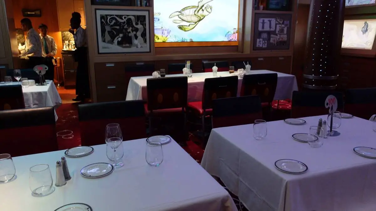 Disney Cruise Line Animators Palate tables.webp