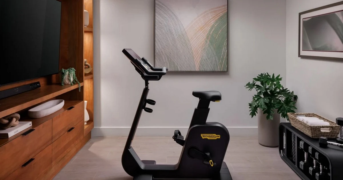 Sandals Saint Vincet Club Level fitness room.webp