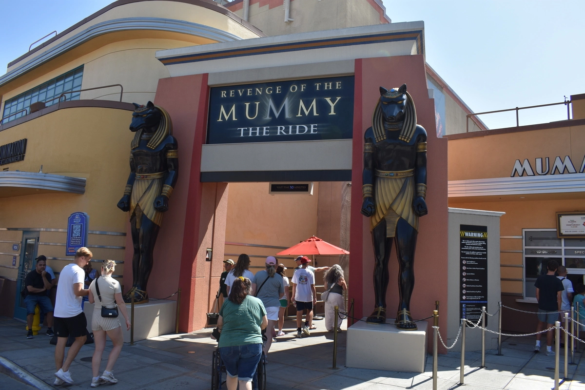 Universal Studios Hollywood revenge of the mummy entrance.webp