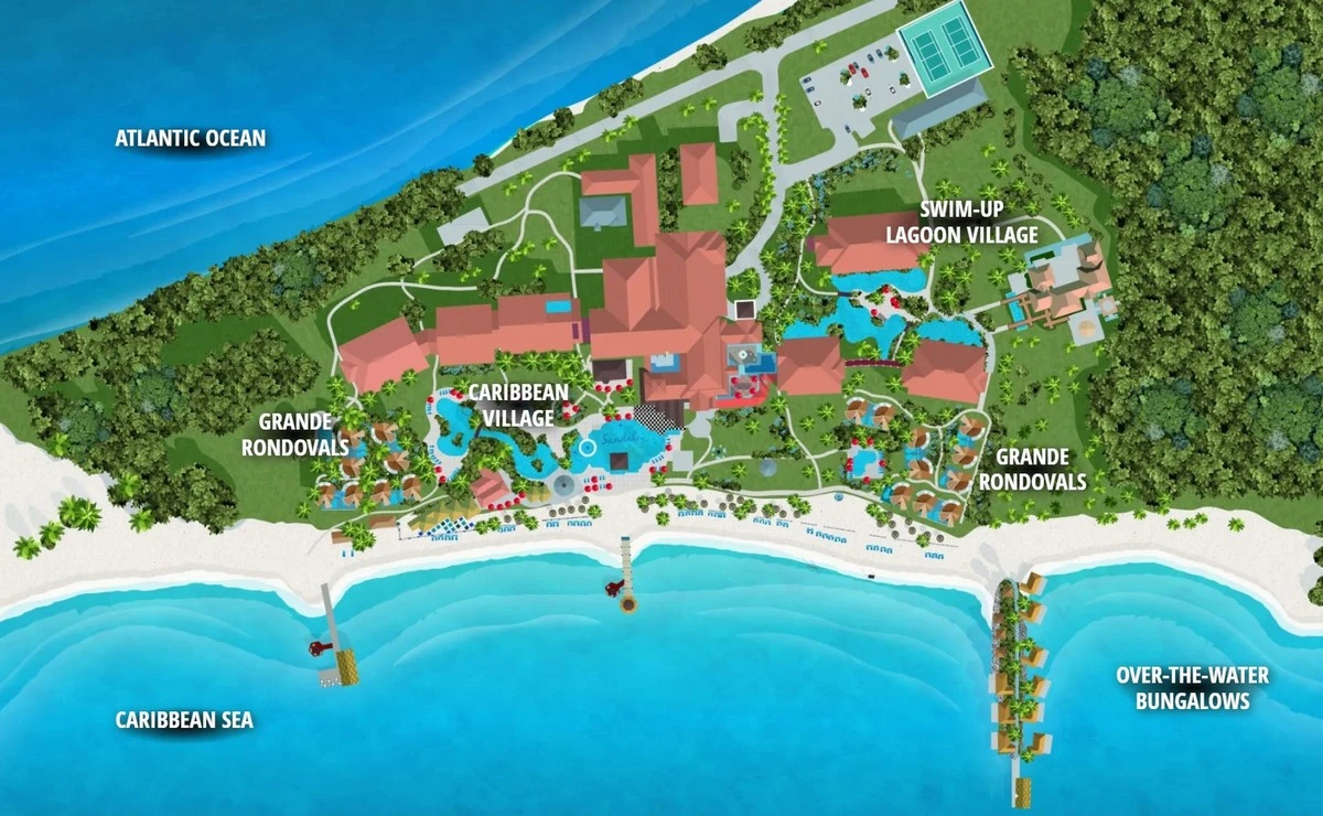 Planning a Trip to Sandals Grande - Sandals Grande St Lucian Resort Map F27cfb09a8.webp