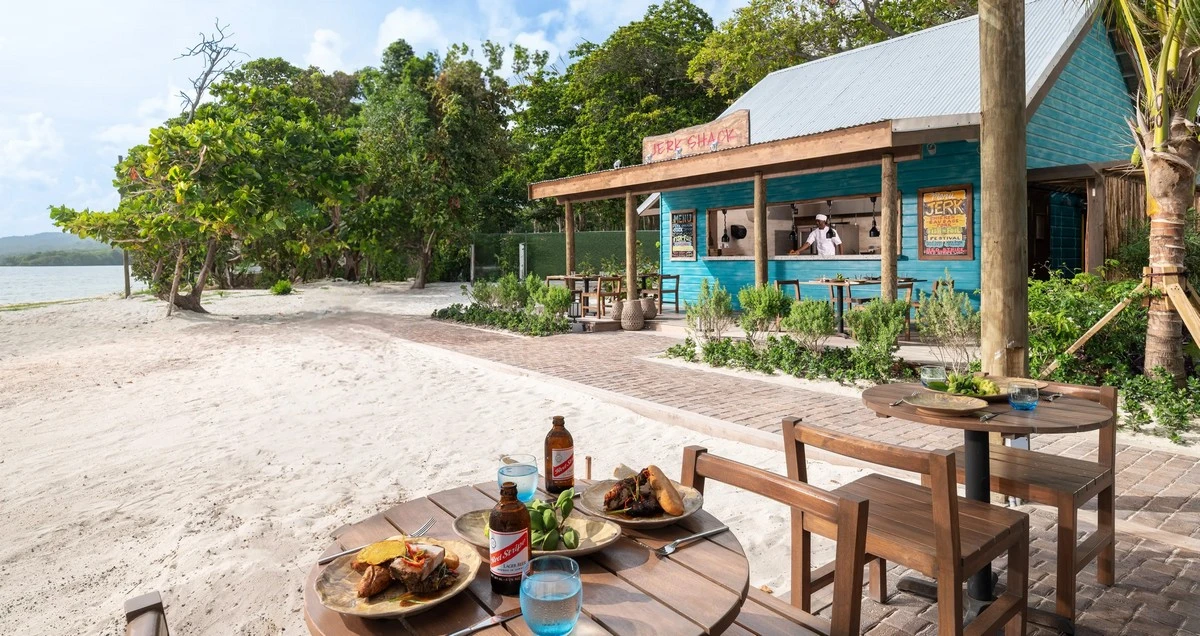 Sandals Dunns River the jerk shack.webp