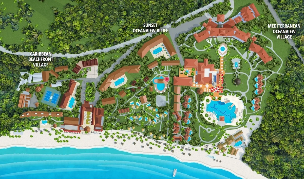 Sandals Grande Antigua resort map.webp