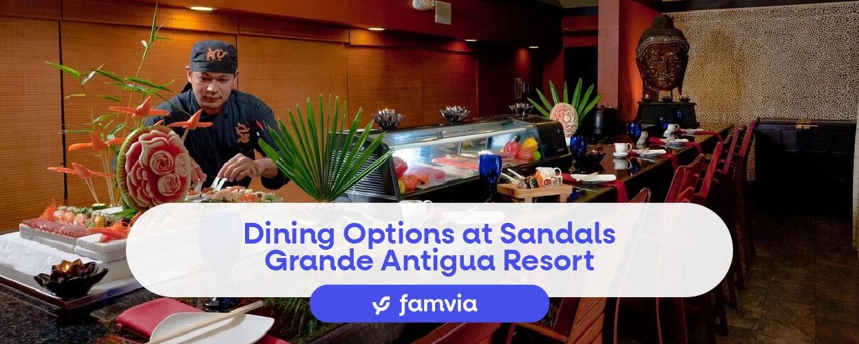 Dining Options at Sandals Grande Antigua Resort