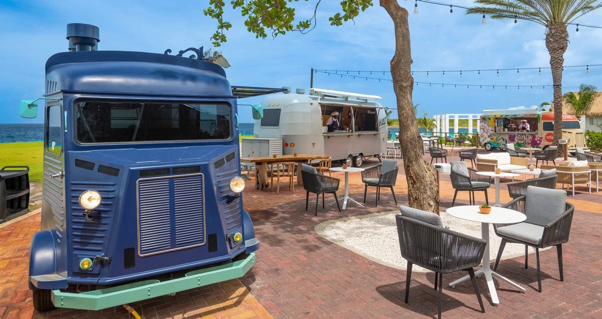 Sandals Royal Curaçao food trucks.webp