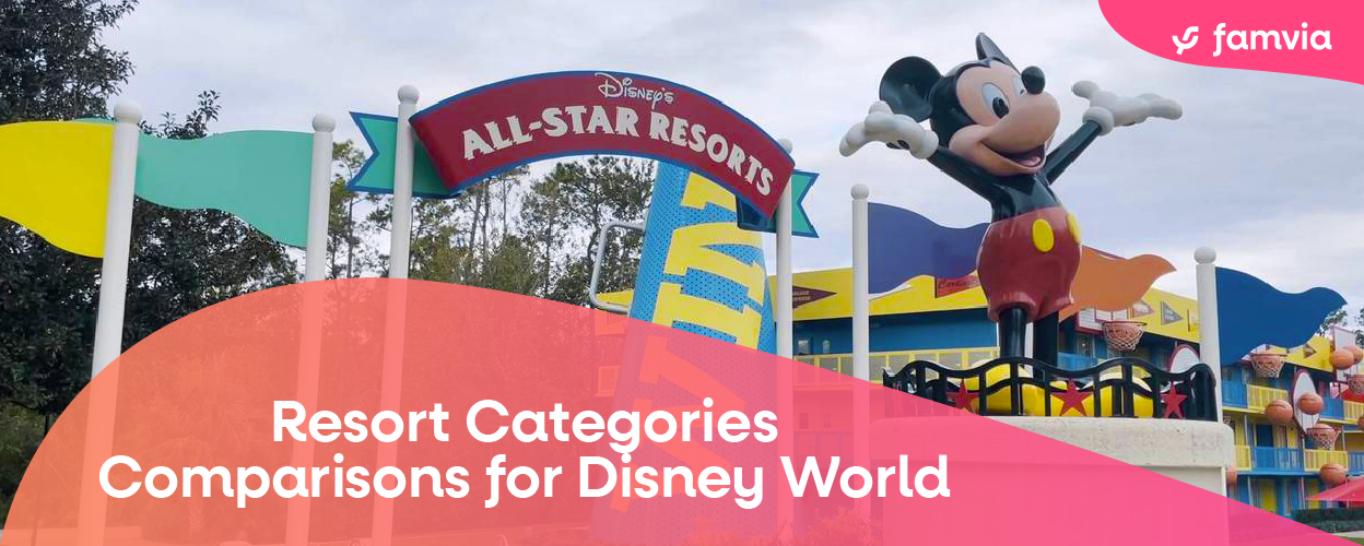 Resort Categories Comparisons for Disney World