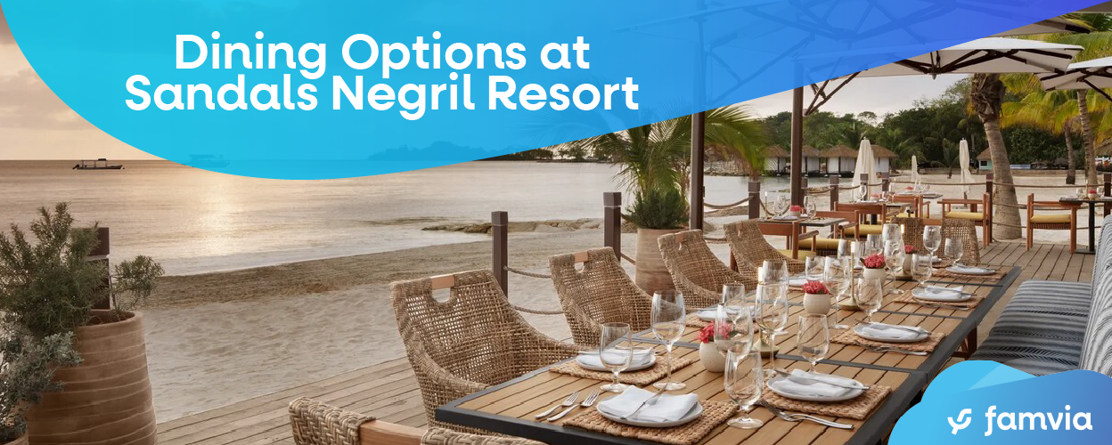 Dining Options at Sandals Negril Resort