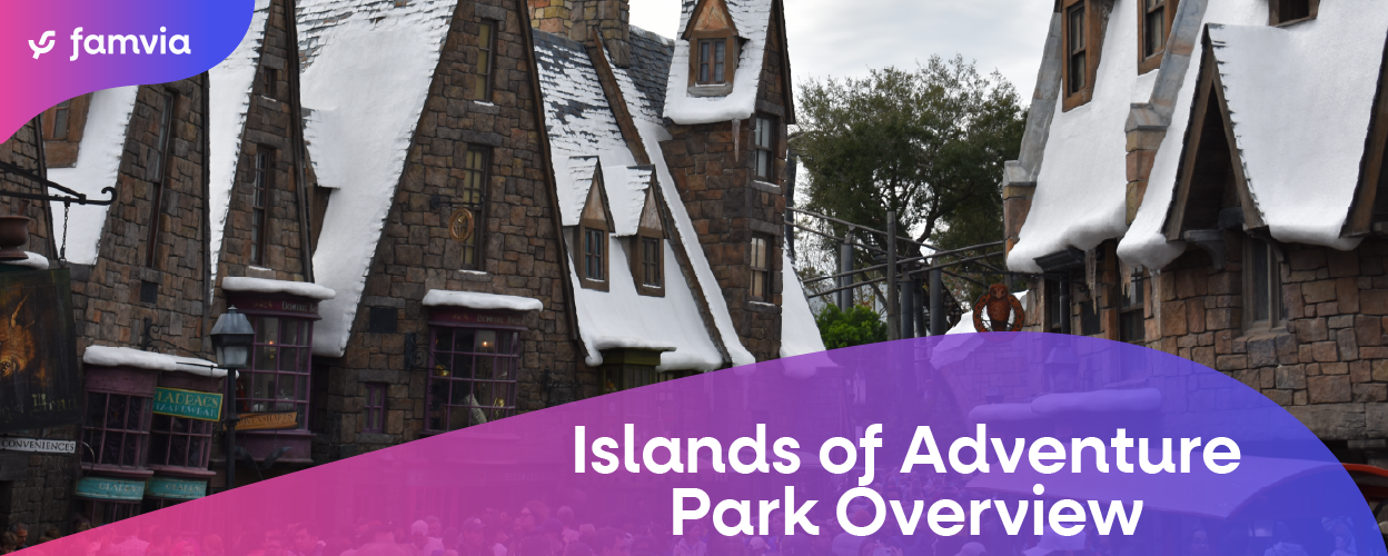 Islands of Adventure Park Overview Guide Cover