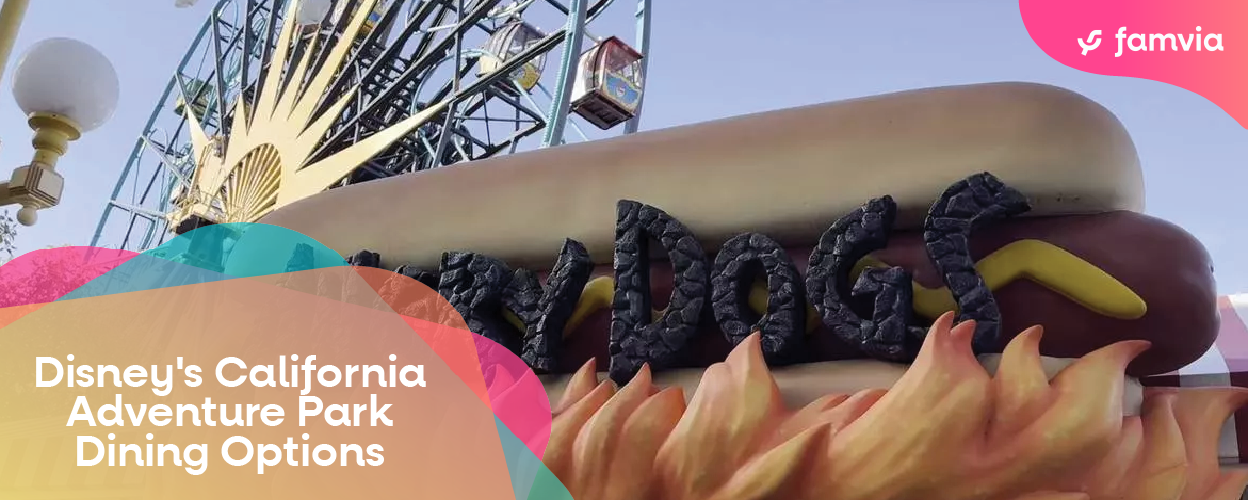 Disney's California Adventure Park Dining Options Guide Cover