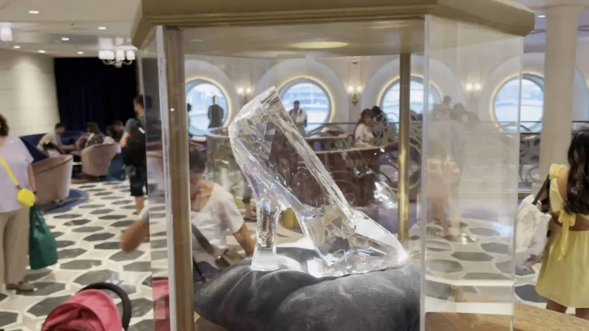Very Merrytime Cruises glass slipper.webp