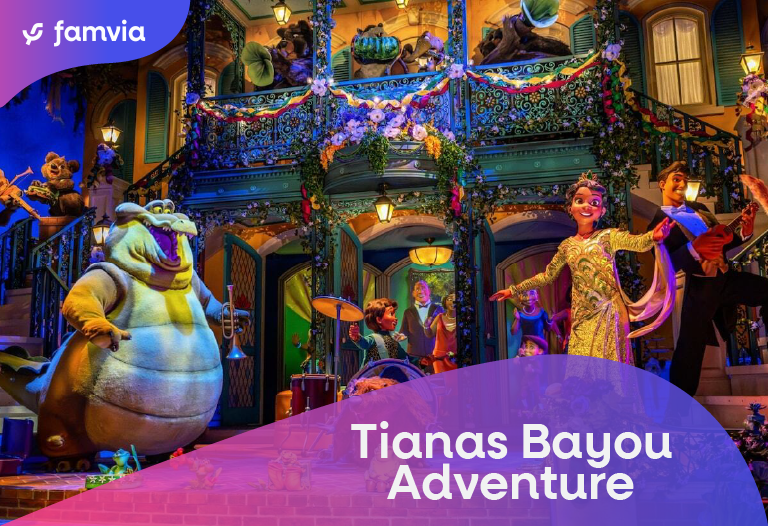 Tiana’s Bayou Adventure at Disneyland