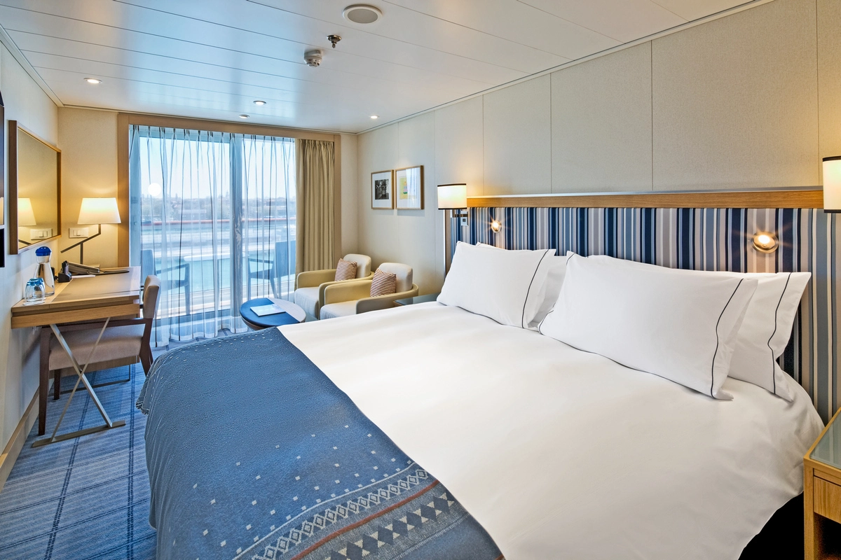Viking Cruise Line stateroom.webp