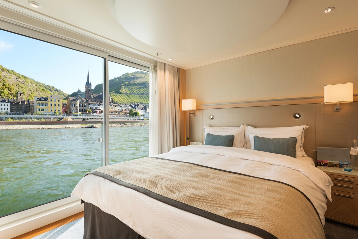 Viking Cruise Line veranda suite.webp