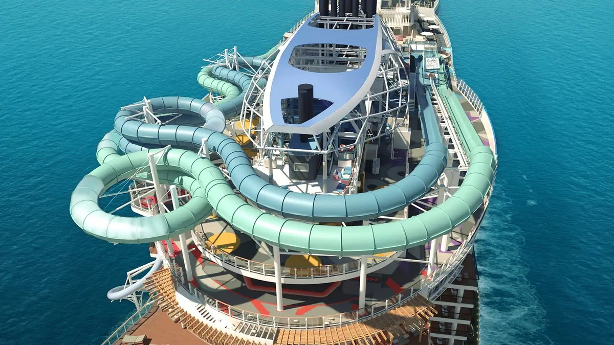 What Is the Aqua Slidecoaster Onboard Norwegian Aqua?