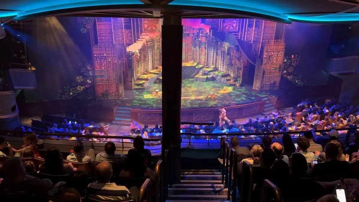 Disney Treasure main theater stage show.webp