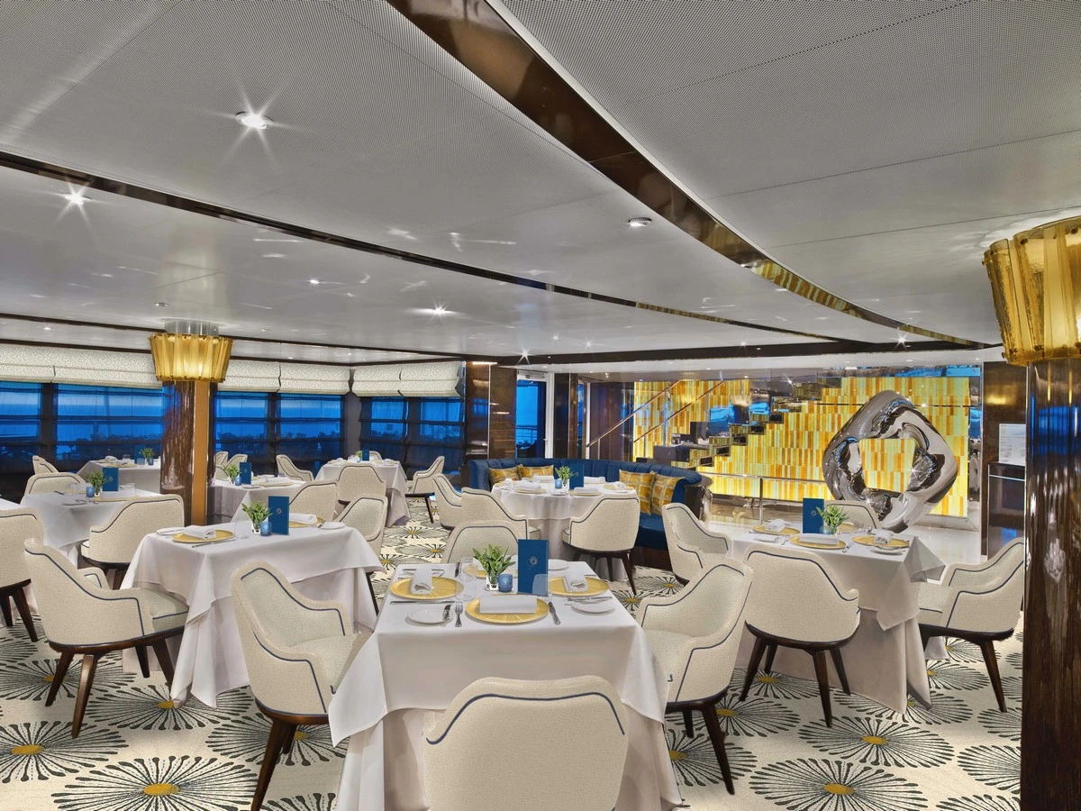 Seabourn Cruise Line restaurant.webp