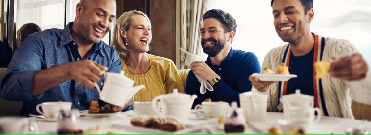 Cunard Cruise Line afternoon tea.webp
