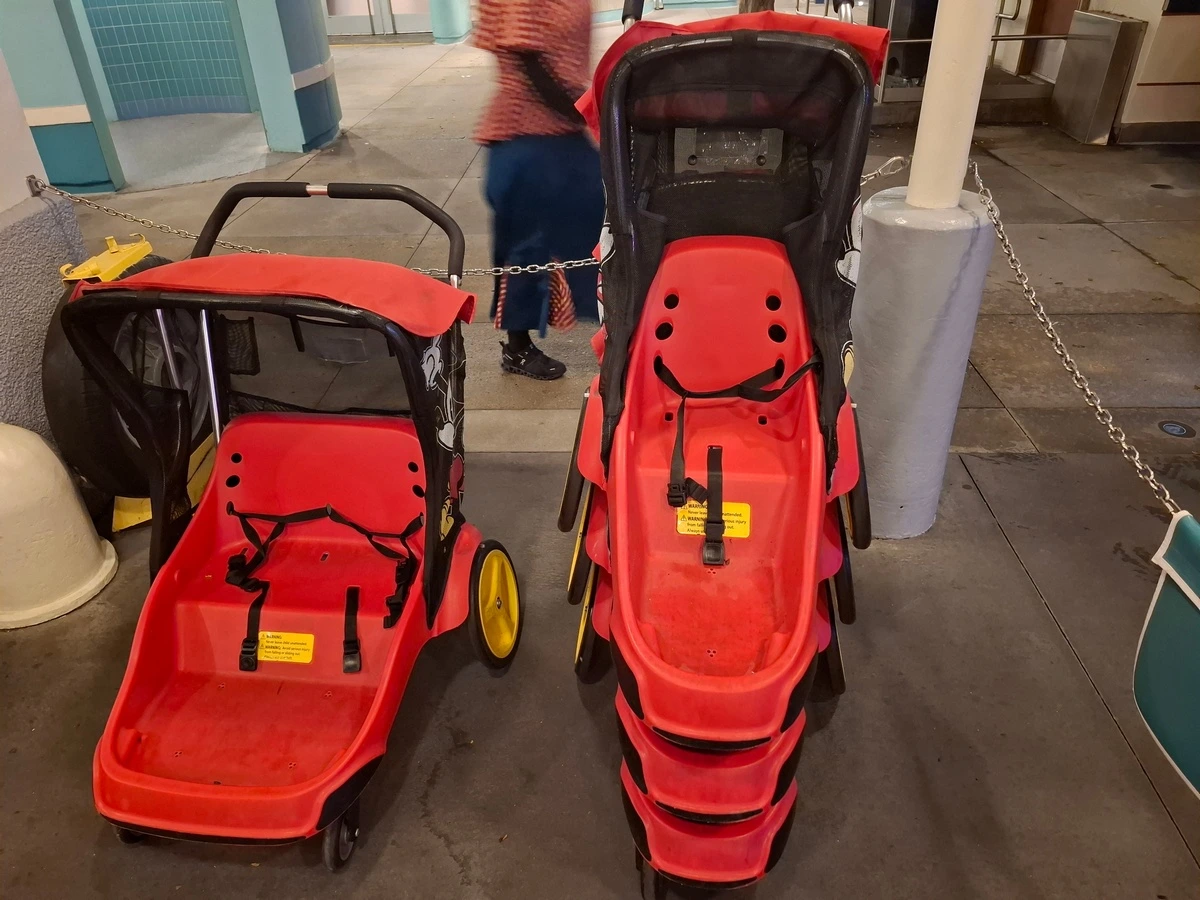 Hollywood Studios Disney strollers.webp