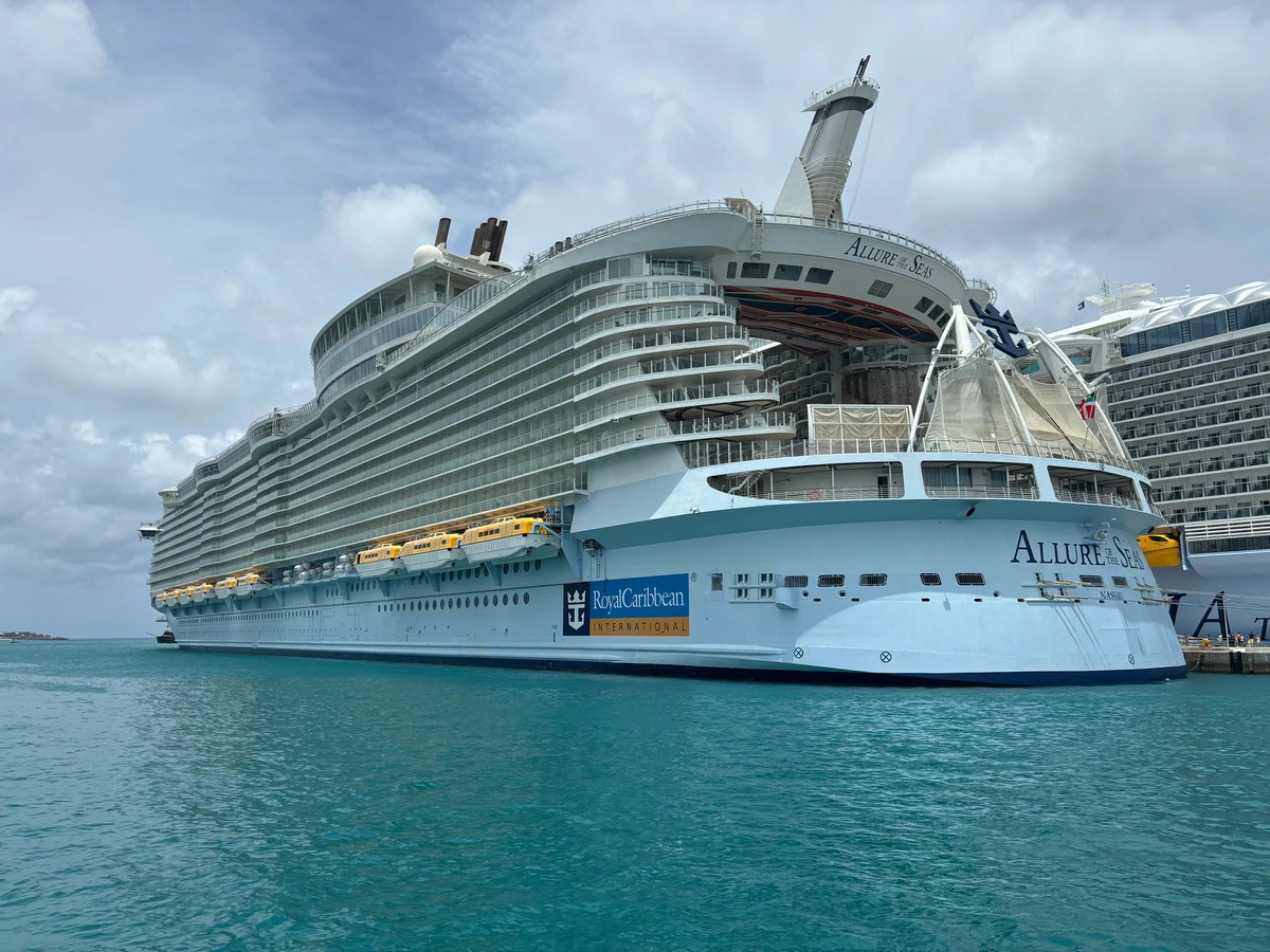 Royal Caribbean Allure of the Seas docked.webp