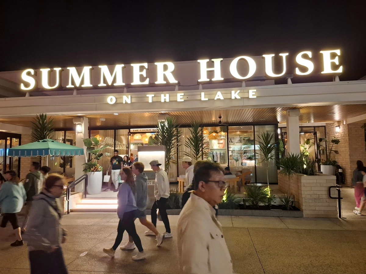 Disney Springs Night Summer House on the Lake.webp