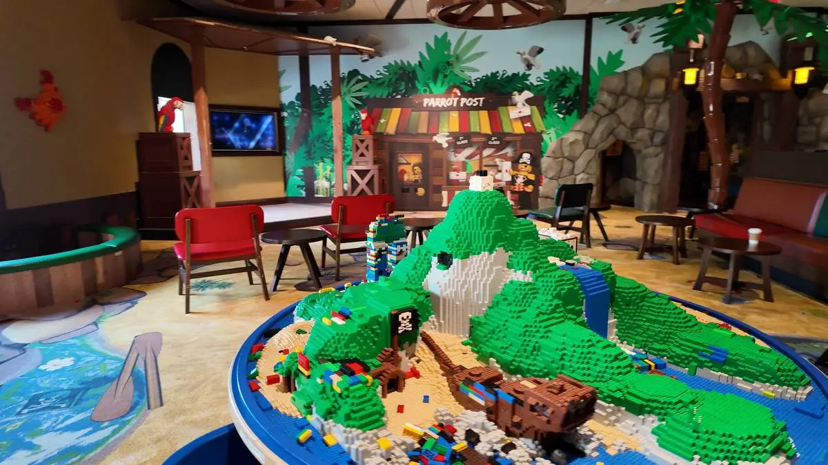 Legoland Florida Hotel lobby.webp