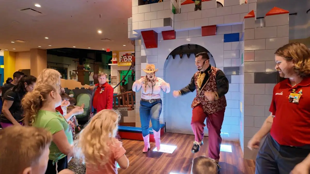 Legoland Florida hotel dance party.webp