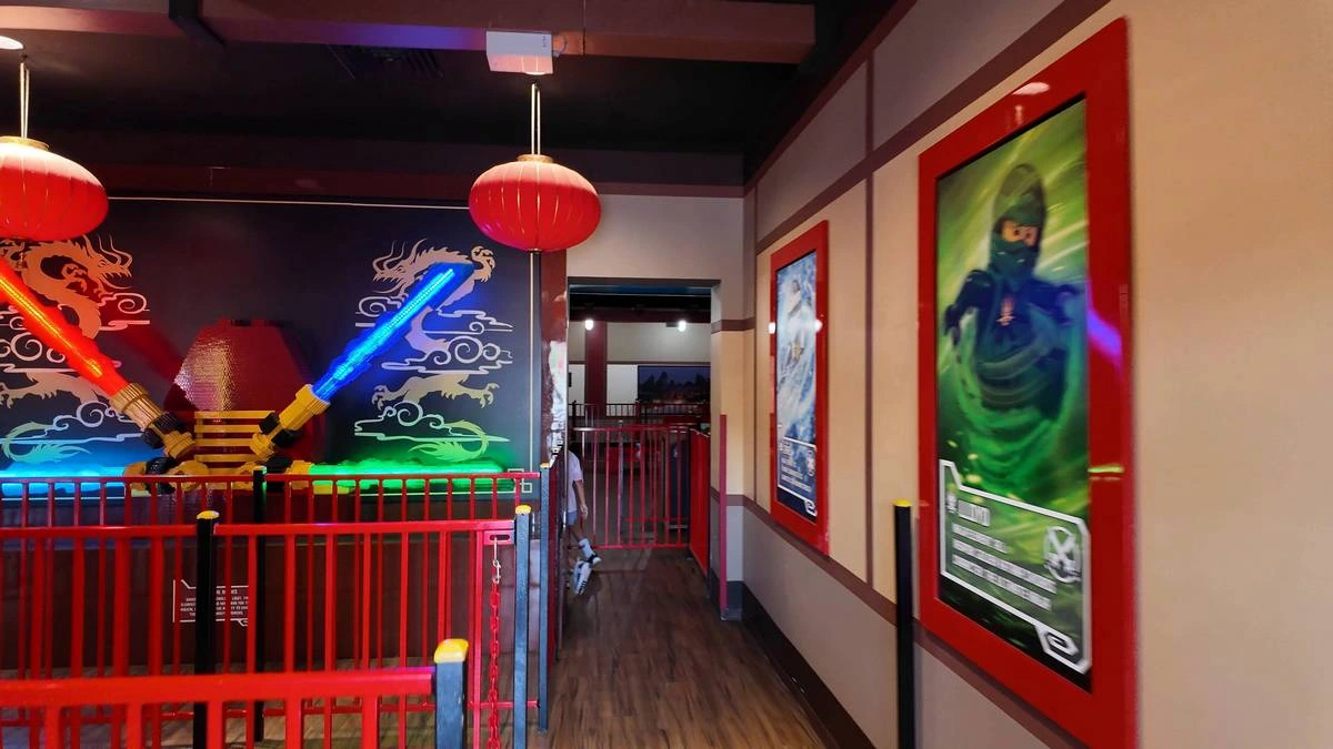 LEGO NINJAGO The Ride queue.webp